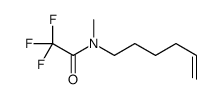 2,2,2-trifluoro-N-hex-5-enyl-N-methylacetamide结构式