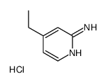 4-ethylpyridin-2-amine,hydrochloride Structure