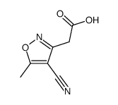 3-Isoxazoleaceticacid,4-cyano-5-methyl-(9CI) picture