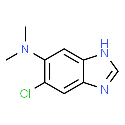 1H-Benzimidazol-5-amine,6-chloro-N,N-dimethyl-(9CI) structure