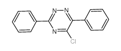 5-Chloro-3,6-diphenyl-1,2,4-triazine structure