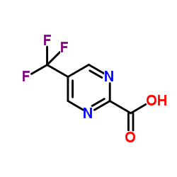 5-(Trifluoromethyl)-2-pyrimidinecarboxylic acid Structure