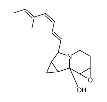 Indolizomycin结构式