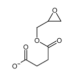 4-(oxiran-2-ylmethoxy)-4-oxobutanoate结构式