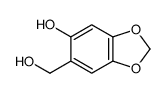 6-(hydroxymethyl)-1,3-benzodioxol-5-ol Structure