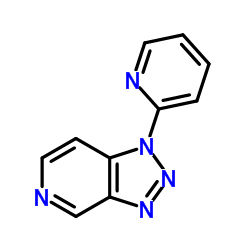 1-(2-Pyridinyl)-1H-[1,2,3]triazolo[4,5-c]pyridine结构式