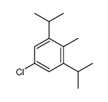 5-chloro-2-methyl-1,3-di(propan-2-yl)benzene结构式