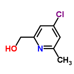 (4-chloro-6-methylpyridin-2-yl)methanol Structure