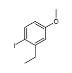 2-乙基-1-碘-4-甲氧基苯结构式