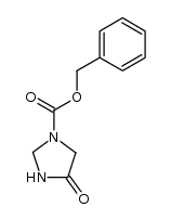 4-oxo-imidazolidine-1-carboxylic acid benzyl ester Structure