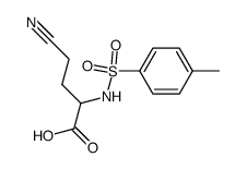 N-(toluene-4-sulfonyl)-DL-glutamic acid-5-nitrile Structure