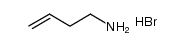 but-3-ene-1-amine hydrobromide结构式