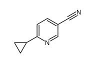 6-CYCLOPROPYLNICOTINONITRILE structure