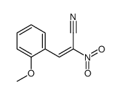 3-(2-methoxyphenyl)-2-nitroprop-2-enenitrile结构式