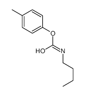 (4-methylphenyl) N-butylcarbamate结构式