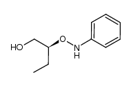(S)-2-((phenylamino)oxy)butan-1-ol结构式