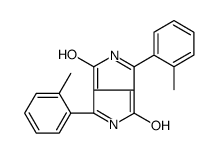 1,4-bis(2-methylphenyl)-2,5-dihydropyrrolo[3,4-c]pyrrole-3,6-dione结构式