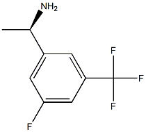 (1R)-1-[5-FLUORO-3-(TRIFLUOROMETHYL)PHENYL]ETHYLAMINE结构式