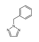 2-(phenylmethyl)-2H-1,2,3-triazole结构式