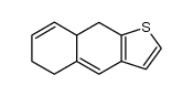 4,4a,7,8-tetrahydronaphtho[2,3-b]thiophene结构式