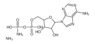 adenylyl 5'-phosphoramidate, diammonium salt Structure