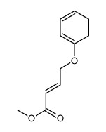 methyl 4-phenoxybut-2-enoate结构式