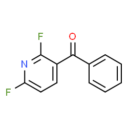 (2,6-Difluoropyridin-3-yl)(phenyl)methanone Structure