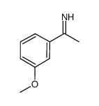 1-(3-methoxyphenyl)ethan-1-imine结构式