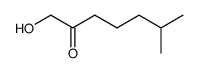 1-hydroxy-6-methyl-heptan-2-one结构式