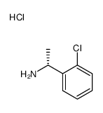 (R)-1-(2-CHLOROPHENYL)ETHANAMINE HYDROCHLORIDE structure