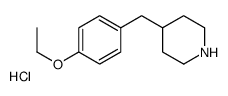 4-(4-Ethoxy-benzyl)-piperidine hydrochloride结构式