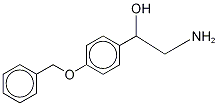 2-Amino-1-(4’-benzyloxyphenyl)ethanol-13C2,15N结构式