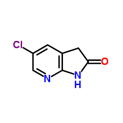 5-Chloro-7-aza-2-oxindole Structure
