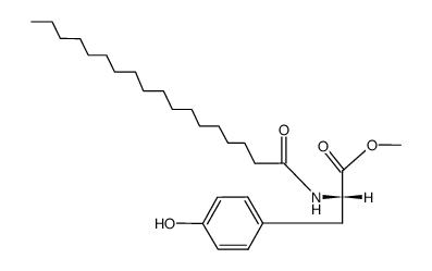 N-stearoyltyrosine methyl ester结构式