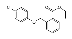 ethyl 2-[(4-chlorophenoxy)methyl]benzoate结构式