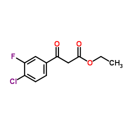 Ethyl 3-(4-chloro-3-fluorophenyl)-3-oxopropanoate picture