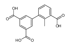 5-(3-carboxy-2-methylphenyl)benzene-1,3-dicarboxylic acid Structure