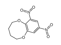 7,9-dinitro-2,3,4,5-tetrahydrobenzo(b)(1,4)dioxocin结构式