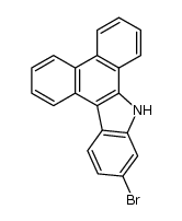 11-bromo-9H-dibenzo[a,c]carbazole结构式