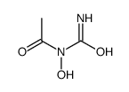 N-carbamoyl-N-hydroxyacetamide结构式