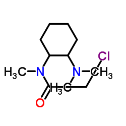 2-Chloro-N-[2-(dimethylamino)cyclohexyl]-N-methylacetamide结构式