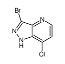 3-bromo-7-chloro-1H-pyrazolo[4,3-b]pyridine Structure