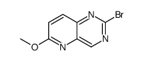 2-bromo-6-methoxypyrido[3,2-d]pyrimidine结构式