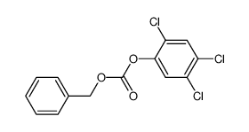 (2,4,5-Trichlorphenyl)-benzyl-carbonat Structure
