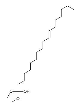 1,1-dimethoxyoctadec-11-en-1-ol Structure