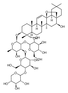 Buddlejasaponin II结构式
