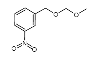 1-((methoxymethoxy)methyl)-3-nitrobenzene结构式