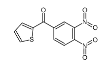 (3,4-dinitrophenyl)(thiophen-2-yl)methanone Structure