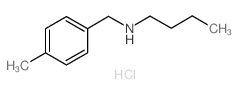 N-(4-METHYLBENZYL)-1-BUTANAMINE HYDROCHLORIDE Structure