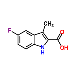 5-Fluoro-3-methyl-1H-indole-2-carboxylic acid structure